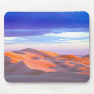 Tapis De Souris Dunes de Glamis au coucher du soleil