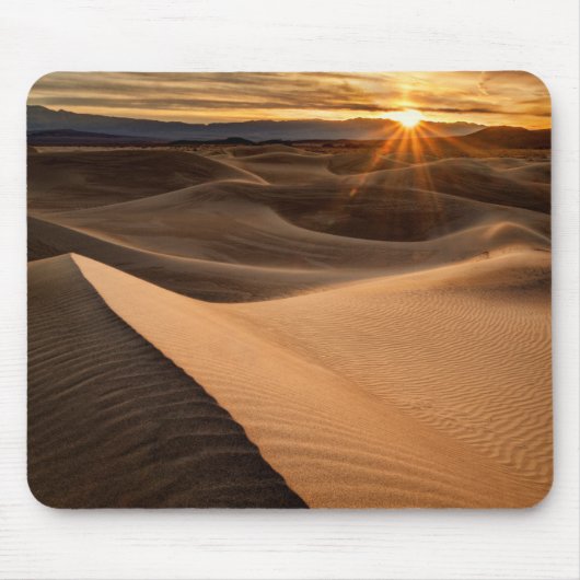 Tapis De Souris Dunes de sable doré, Death Valley, CA (Devant)