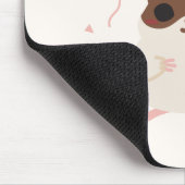 Tapis De Souris Dunette parfaite du matin du hamster heureux (Coin)
