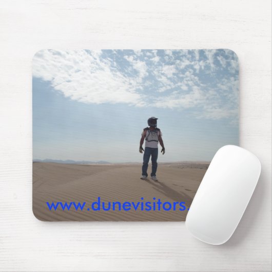 Tapis De Souris dunevisitor sur les dunes, W… - Customisé (Avec souris)