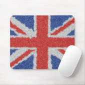 Tapis de souris d'Union Jack (Avec souris)