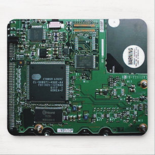 Tapis de souris d'unité de disque dur