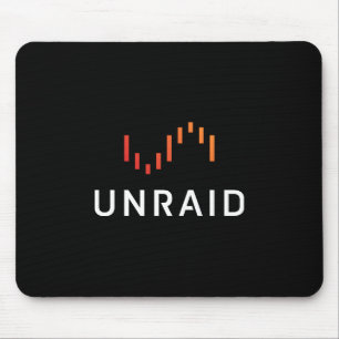 Tapis de souris d'Unraid - noir