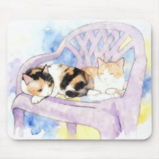 Tapis De Souris Duo de rêve endormi (Devant)