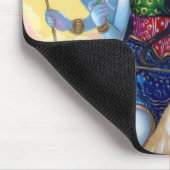 Tapis De Souris "Durga et le tigre" Mousepad (Coin)