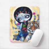 Tapis De Souris "Durga et le tigre" Mousepad (Avec souris)