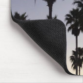 Tapis De Souris Dusk avec palmiers Scène tropicale (Coin)