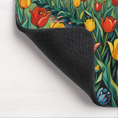 Tapis De Souris Dutch Tulip Field (Coin)