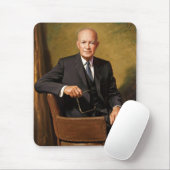 Tapis De Souris Dwight Eisenhower Président Portrait de la Maison  (Avec souris)