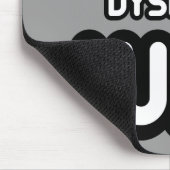 Tapis De Souris Dyslexique drôle (Coin)