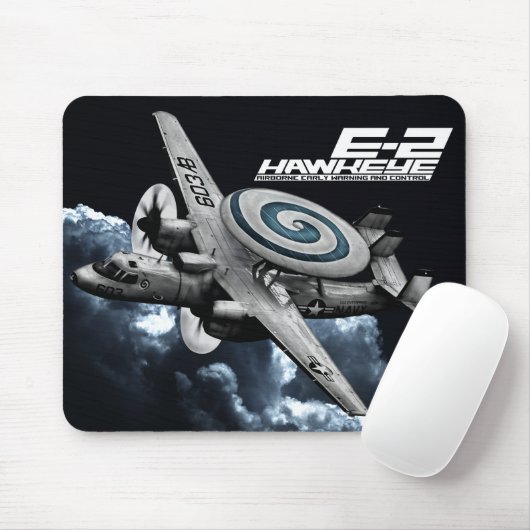 Tapis De Souris E-2 Hawkeye (Avec souris)