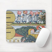 Tapis De Souris E-F, d'un alphabet basé sur des comptines (Avec souris)