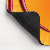 Tapis De Souris e m a i i l 4 o u | radiale jaune (Coin)