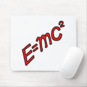 Tapis De Souris E = mc² – Mode Génie Activé (Avec souris)