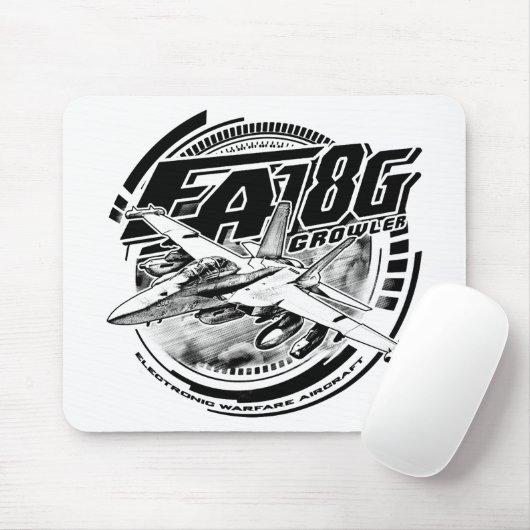 Tapis De Souris EA-18G Growler Souris Pad Mousepad (Avec souris)