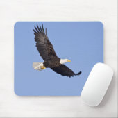 Tapis De Souris Eagle chauve américain (Avec souris)