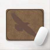 Tapis De Souris Eagle EN CUIR MARQUÉ MOUSEPAD (Avec souris)