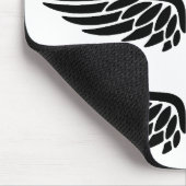 Tapis de souris Eagle Wing Noir&Blanc (Coin)