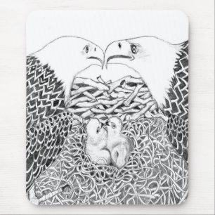 TAPIS DE SOURIS EAGLES HARRIET + M15 CHEMINS FRATERNES