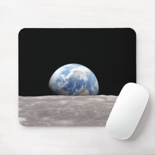 Tapis De Souris Earthrise Mousepad (Avec souris)