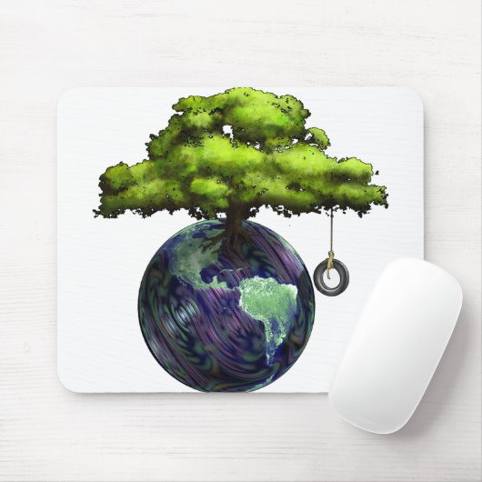 Tapis De Souris EarthTree (Avec souris)