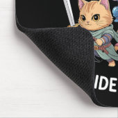 Tapis De Souris Easily Distracted By Cats &amp; Side Quests Funny  (Coin)