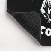 Tapis De Souris Easily Distracted By Cows Western Highland Cow (Coin)