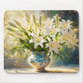 Tapis De Souris Easter Lilies & Vase (Devant)
