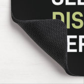 Tapis De Souris Eat Sleep Disk Golf Répéter (Coin)