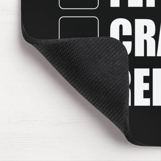 Tapis De Souris Eat Sleep Fly Crash Repeat Funny Drone Pilot (Coin)