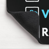 Tapis De Souris Eat Sleep Vr Repeat Funny Vr Gamer Boy Vr Athlete (Coin)