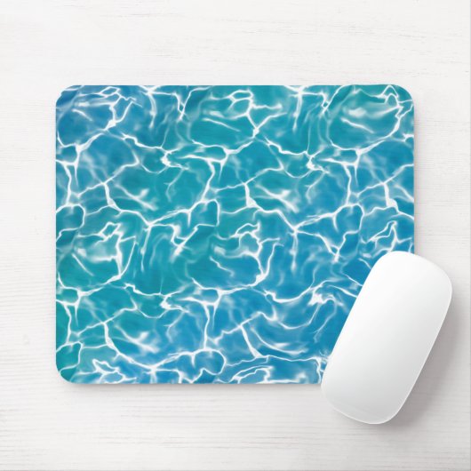 Tapis De Souris Eau bleue* (Avec souris)