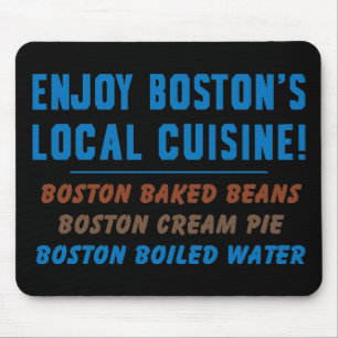Tapis De Souris Eau bouillie de Boston