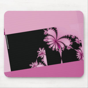 Tapis De Souris Eau de rose du jardin fractal