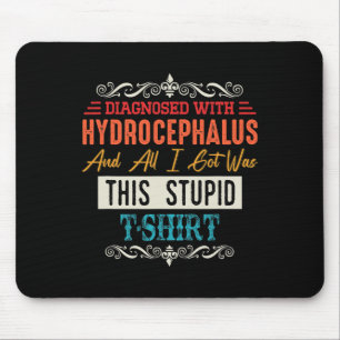 Tapis De Souris Eau De Sensibilisation Sur Le Cerveau Liée