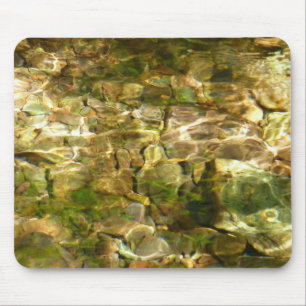 Tapis De Souris Eau de sources chaudes Green-Gold Nature