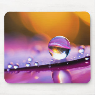 Tapis De Souris Eau Drop Dewdrop Nature Sérénissime Calme