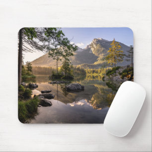 Tapis De Souris Eau Lac Hintersee Berchtesgaden Allemagne