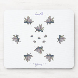 Tapis De Souris Eau Lily Fleur Maureen Girard Lotus Méditation