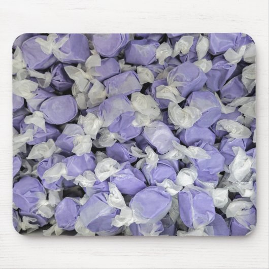 Tapis De Souris Eau salée violet et blanche Taffy (Devant)