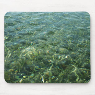 Tapis De Souris Eau sur l'herbe marine I Nature caraïbe