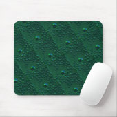 Tapis De Souris Eau sur métal vert (Avec souris)
