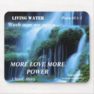 Tapis De Souris Eau Vivante Mousepad.