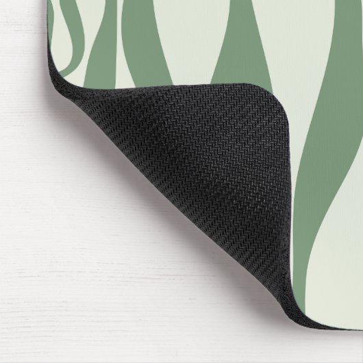 Tapis De Souris Ebb et flux 4 en vert (Coin)