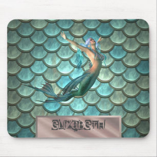 Tapis De Souris Écailles de queue de sirène