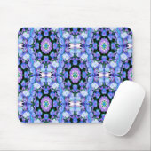 Tapis De Souris Echanicea en bleu.... (Avec souris)