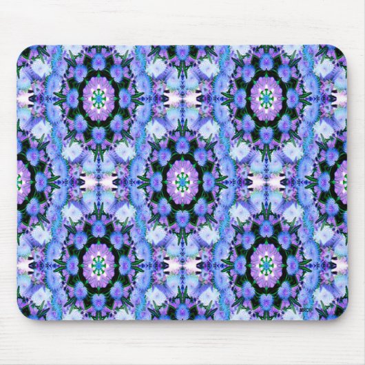 Tapis De Souris Echanicea en bleu.... (Devant)