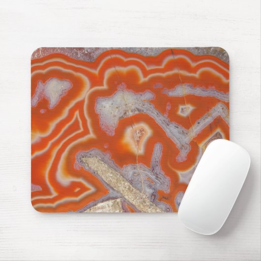 Tapis De Souris Échantillon d'agate (Avec souris)