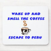 Tapis De Souris Échapper à la souris Pérou (Devant)