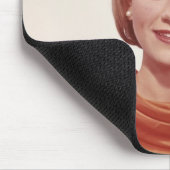 Tapis De Souris Écharpe de port de femme (Coin)